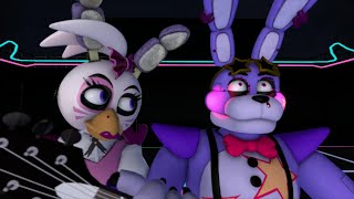 Bonnie gets surprise from Chica [FNAFSB/SFM