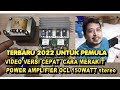 CARA MERAKIT AMPLIFIER OCL 150 WATT STEREO VERSI CEPAT PEMULA