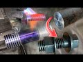 Amazing Nut & Bolt Manufacturing Process In Lathe Machine & Manufacturing process Bolt & Nut Making