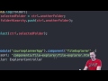 JS Web Apps - FileExplorer - main component  - breakdown