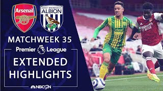 Arsenal v. West Brom | PREMIER LEAGUE HIGHLIGHTS | 5/09/2021 | NBC Sports