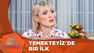 Yemekteyiz'de İlk Defa Yapılan Tatlı Merak Uyandırdı | Zuhal Topal’la Yemekteyiz 757. Bölüm