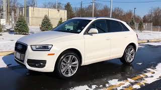 2015 Audi  Q3 Cortina White