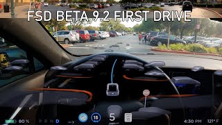FSD BETA 9.2 First Drive & Impressions