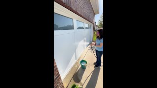 How to Wash Your Garage Door