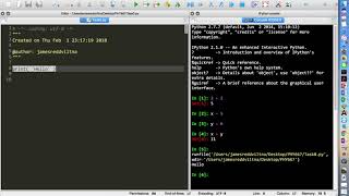 PHY667 - Basic PYTHON - Task 00 - Running PYTHON on SPYDER