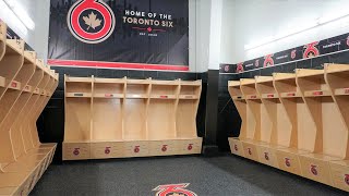 Toronto Six Locker Room Reveal