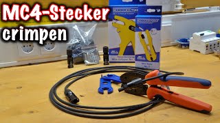 MC4 Stecker und Werkzeug für Solarkabel! ElektroM