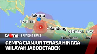 [BREAKING NEWS] Gempa Bermagnitudo 5,6 Guncang Kab. Cianjur | tvOne