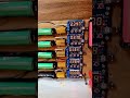 testing the lithium battery capacity 18650 good cells