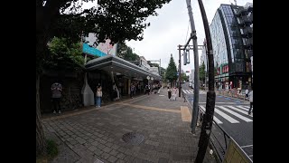 【東京】山手線原宿〜代々木を歩くwalking along the Yamanote Line from Harajuku to Yoyogi, Tokyo