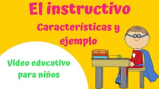 EL INSTRUCTIVO - SEGUNDO GRADO DE PRIMARIA / VIDEO PARA NIÑOS