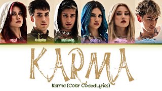 Karm6 “KARMA” Color Coded Lyrics