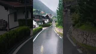 Switzerland village Switzerland Raining video #villagelife #rainsounds #rain #raining #switzerland