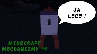 Działająca Rakieta W Minecraft ! / minecraft niezwykłe mechanizmy#4