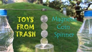 Magnetic Coin Spinner | English