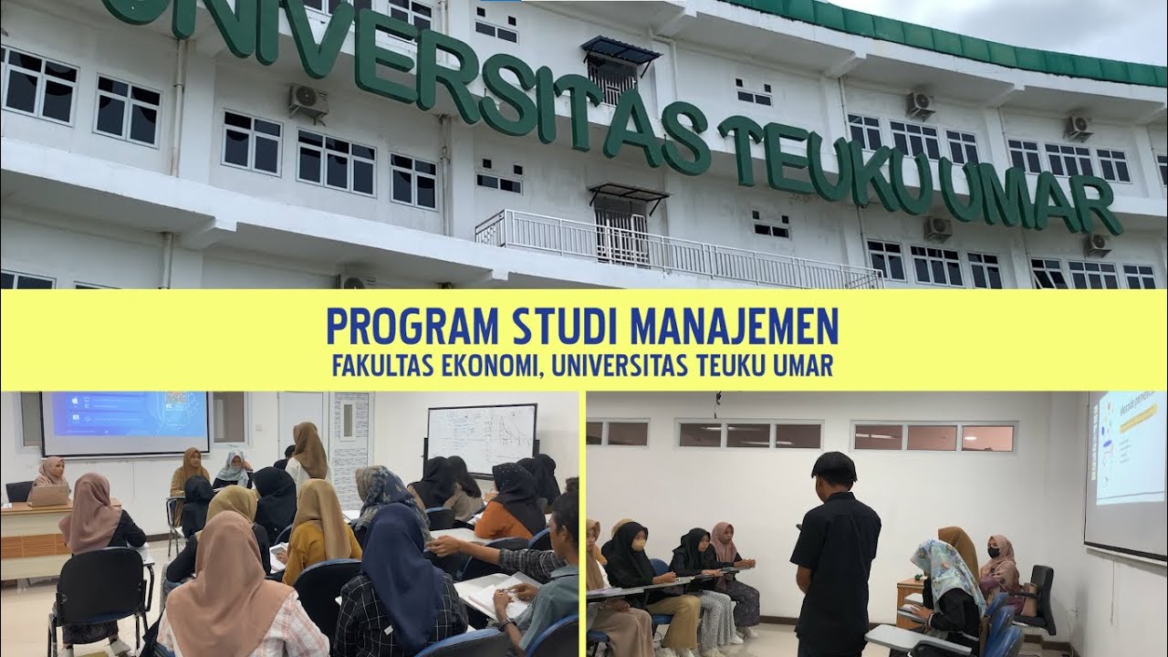 Profil Program Studi Manajemen Universitas Teuku Umar Youtube