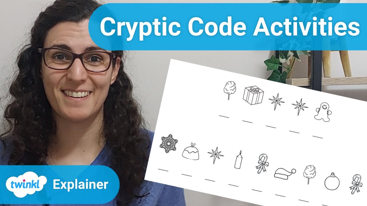 Cryptic Code Worksheets For Kids Youtube