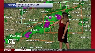 Power of 5 Meteorologist Katie McGraw is tracking storms passing through Northeast Ohio
