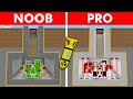NOOB vs PRO: The Ultimate Doomsday Bunker in Minecraft