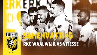 Samenvatting RKC Waalwijk vs Vitesse (2020|2021)