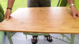 Leisure Outlet | Vango Bamboo 80cm Folding Table