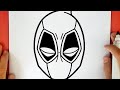 COMO DIBUJAR A DEADPOOL