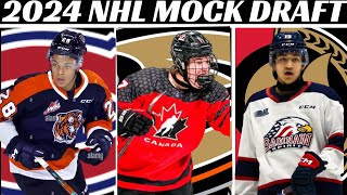 2024 NHL Draft Lottery Simulation & 2024 NHL Mock Draft (Top 10)