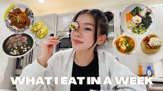what i eat in a week │ (simple KOREAN recipes)