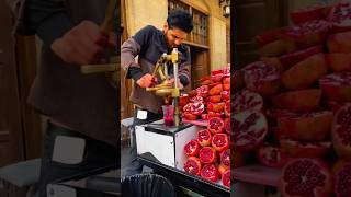 iran street food fresh pomegranate juice🧃🇮🇷 #food #streetfood #asmr #youtubeshorts