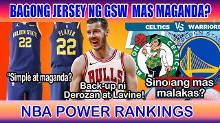 GSW UPDATES BAGONG JERSEY NG GSW, GORAN DRAGIC SA CHICAGO BULLS NBA UPDATES POWER RANKING