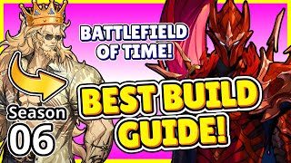 IGRIS BATTLEFIELD OF TIME BEST BUILD GUIDE! S6 [Solo Leveling: Arise]