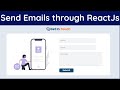 Send Email through Forms : React Js | Email js