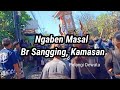 iringan bade unik, ngaben masal br sangging, kamasan, klungkung 2023