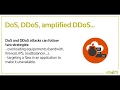 What are DoS, DDoS, amplified DDOS attack?