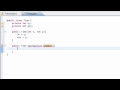 Java Tutorial #3: Immutable objects