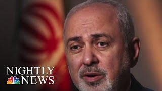 Starting War With Iran Would Be ‘Suicidal,’ Iran’s Foreign Minister Says | NBC Nightly News