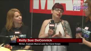 Kelly Sue DeConnick Says Goodbye to the Carol Corps on Marvel LIVE! at San Diego Comic-Con 2015