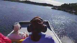 Airboat Ride Homosassa River \u0026 Out to Gulf of Mexico