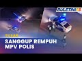 TULAR | Suspek Lari Dari Pemeriksaan, Rempuh MPV Polis Ditahan