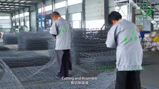 How It's Made - Gabion Wire Mesh \u0026 Welded Gabion Box/Basket Manufacturing