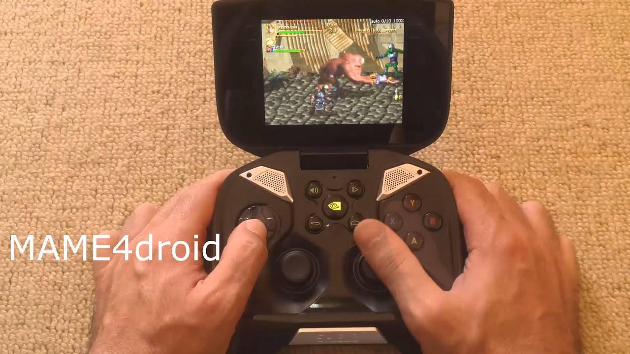 Nvidia Shield Emulators #1 Mame4Droid Fba4Droid Drastic - YouTube