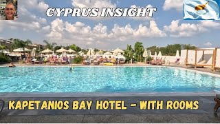 Kapetanios Bay Hotel, Protaras Cyprus - Full tour with Rooms.