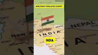 Most Populated Country in the World #toptenquiz