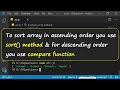 How to Sort an Array in JavaScript: A Complete Guide