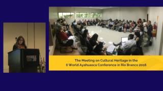 Constanza Sánchez Avilés: Ayahuasca Practices as Intangible Cultural Heritage & Drug Policy