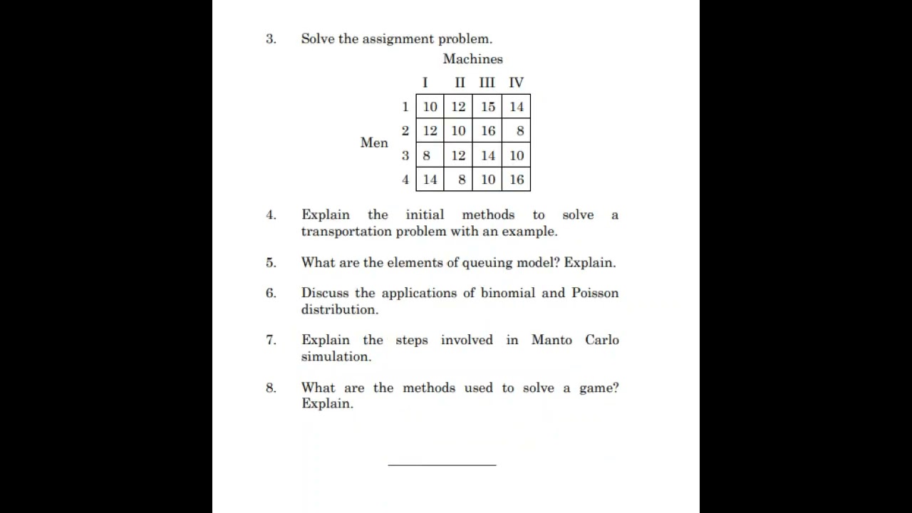 Bharathiar University | SDE | MBA 1st Yr| Previous Year Question Paper ...