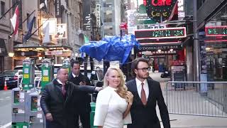 Pamela Anderson is ready for Broadway's Chicago in NYC! #pamelaanderson #chicagobroadway