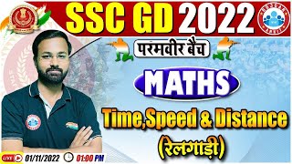 Train | Time, Speed & Distance in Maths | SSC GD Maths #64 | SSC GD Exam 2022 | Maths By Deepak Sir