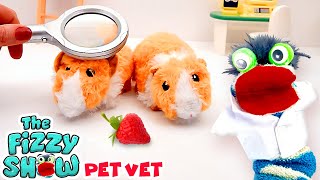 Fizzy The Pet Vet Takes Care of Baby Guinea Pigs ❤️‍🩹 | Fun Videos For Kids